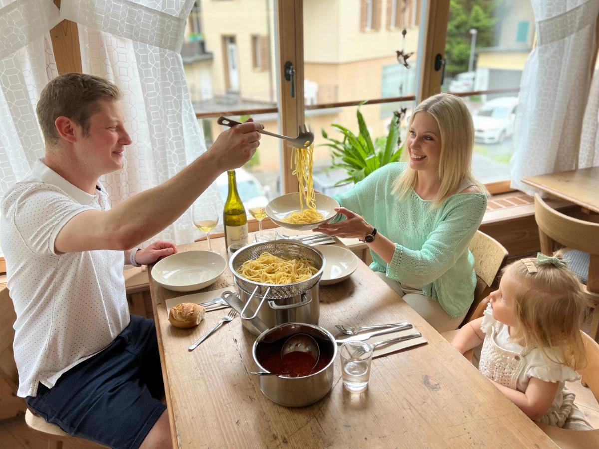 Spannort Family Home With Common Kitchen And Self Check-In Енгельберг Екстер'єр фото